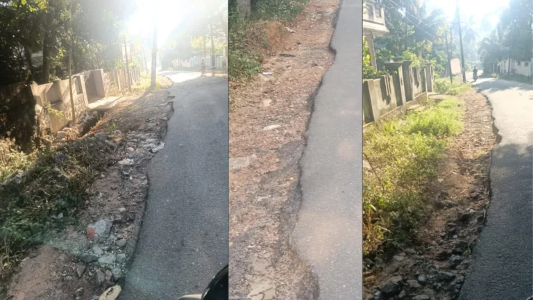குறுகிய குலசேகரம் – அருமனை சாலையால் பெருகிய விபத்துக்கள்-சமூக பொதுநல இயக்கம் புகார் –