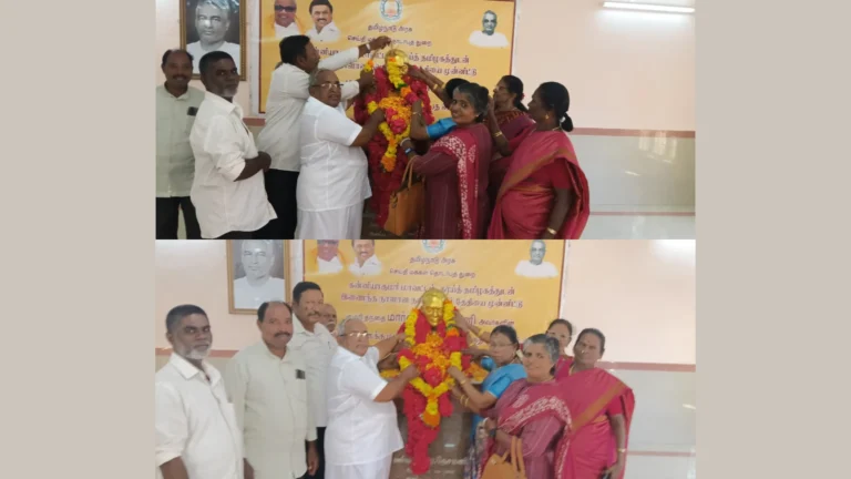 குமரி மாவட்டம்தமிழகத்துடன் இணைந்த நாள் விழா-சமூக பொதுநல இயக்கம் நேசமணி சிலைக்கு மாலை அணிவிப்பு-