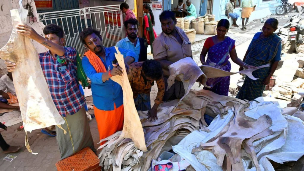 மதுரை சித்திரைத் திருவிழாவில் பயன்படுத்தப்படும் காரியாபட்டி தோப்பறை