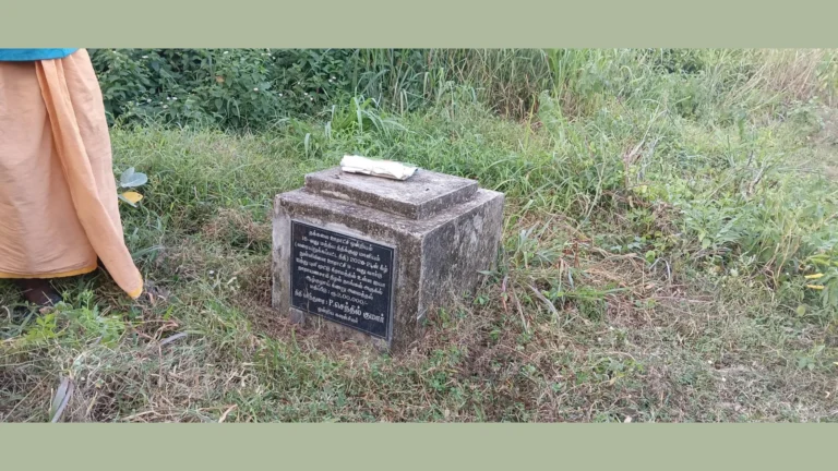 தக்கலை அருகே அடிக்கல் நாட்டி ஐந்து வருடம் ஆகியும் செயல்படாத குடிநீர் திட்டத்தால் கிராம மக்கள் தவிப்பு – சமூக பொதுநல இயக்கம் புகார்.